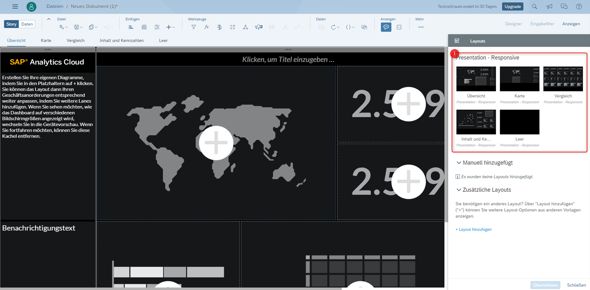SAP Analytics Cloud – The Very First Steps