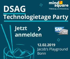 DSAG Technologietage Party