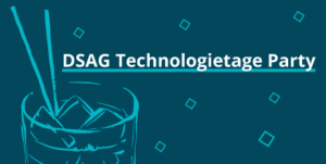 DSAG Technologietage Party 2019